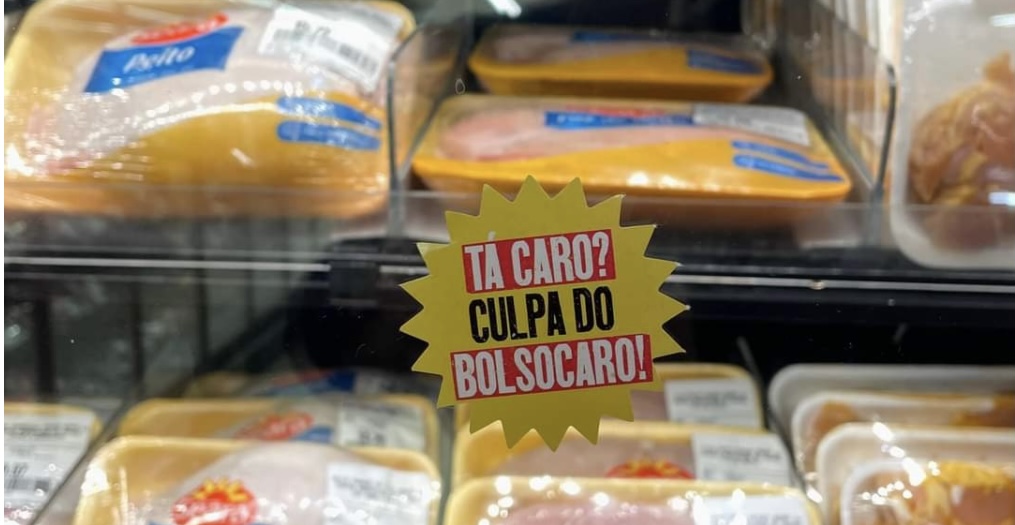 Tá caro? É culpa de Bolsonaro. Ações contra carestia bombam nas redes e nas ruas