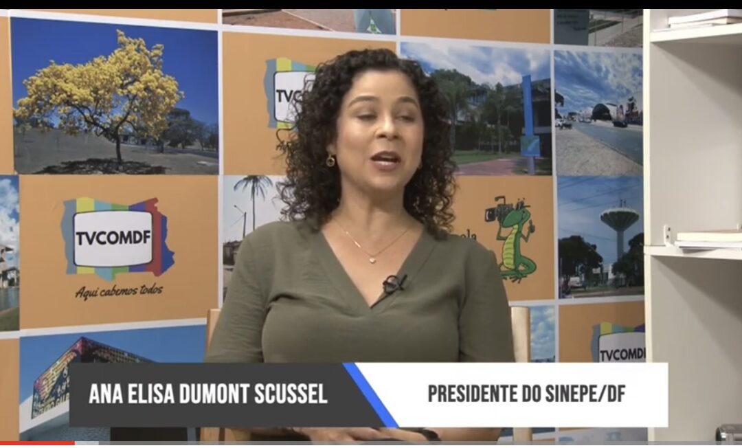 A presidente do Sinepe/DF, Ana Elisa Dumont, é atração do Conexão Cidadã