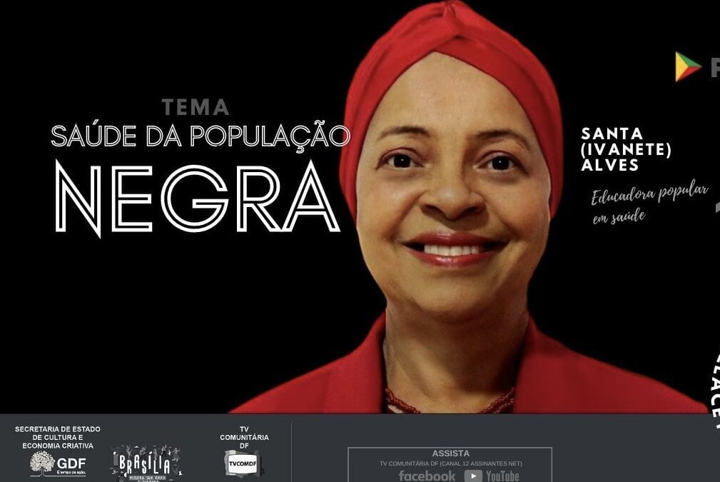 Wallace Neguerê e Ivanete Alves debatem sobre a “Saúde da População Negra”