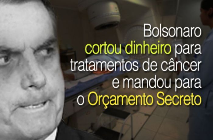 No Outubro Rosa, Bolsonaro corta recursos do programa para prevenção do câncer