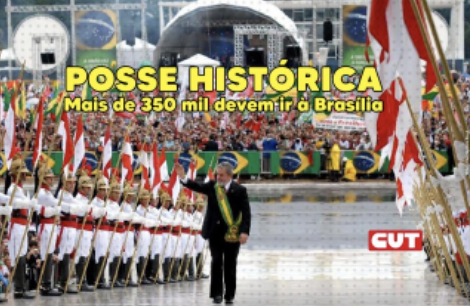 Mais de 350 mil pessoas devem vir a Brasília para posse de Lula