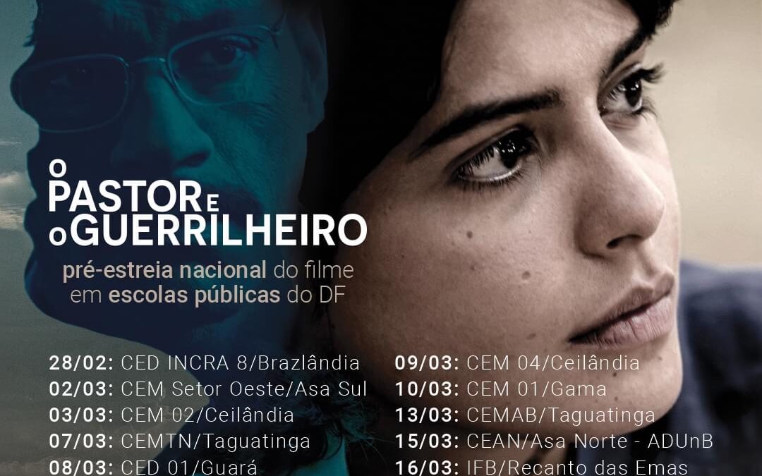 Sinpro e Adunb promovem sessões do filme “O Pastor e o Guerrilheiro”