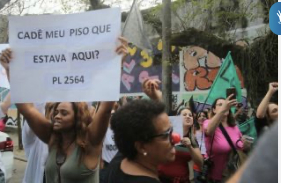 Enfermagem do RJ entra greve por tempo indeterminado em defesa do piso nacional