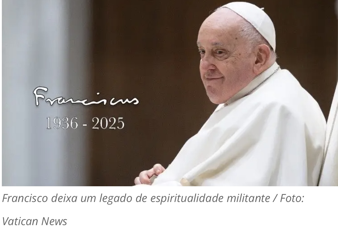 Leia mais sobre o artigo Morre Francisco, o Papa que pediu por Terra, Teto e Trabalho