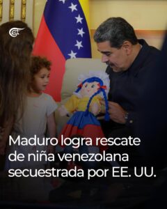 Leia mais sobre o artigo Maduro garante resgate de menina venezuelana sequestrada pelos Estados Unidos