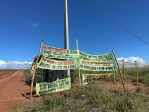 Leia mais sobre o artigo Ato político do MST denuncia trabalho escravo e grilagem de terras em Água Fria de Goiás