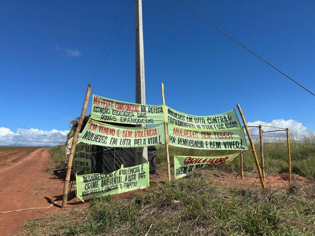 Leia mais sobre o artigo Ato político do MST denuncia trabalho escravo e grilagem de terras em Água Fria de Goiás