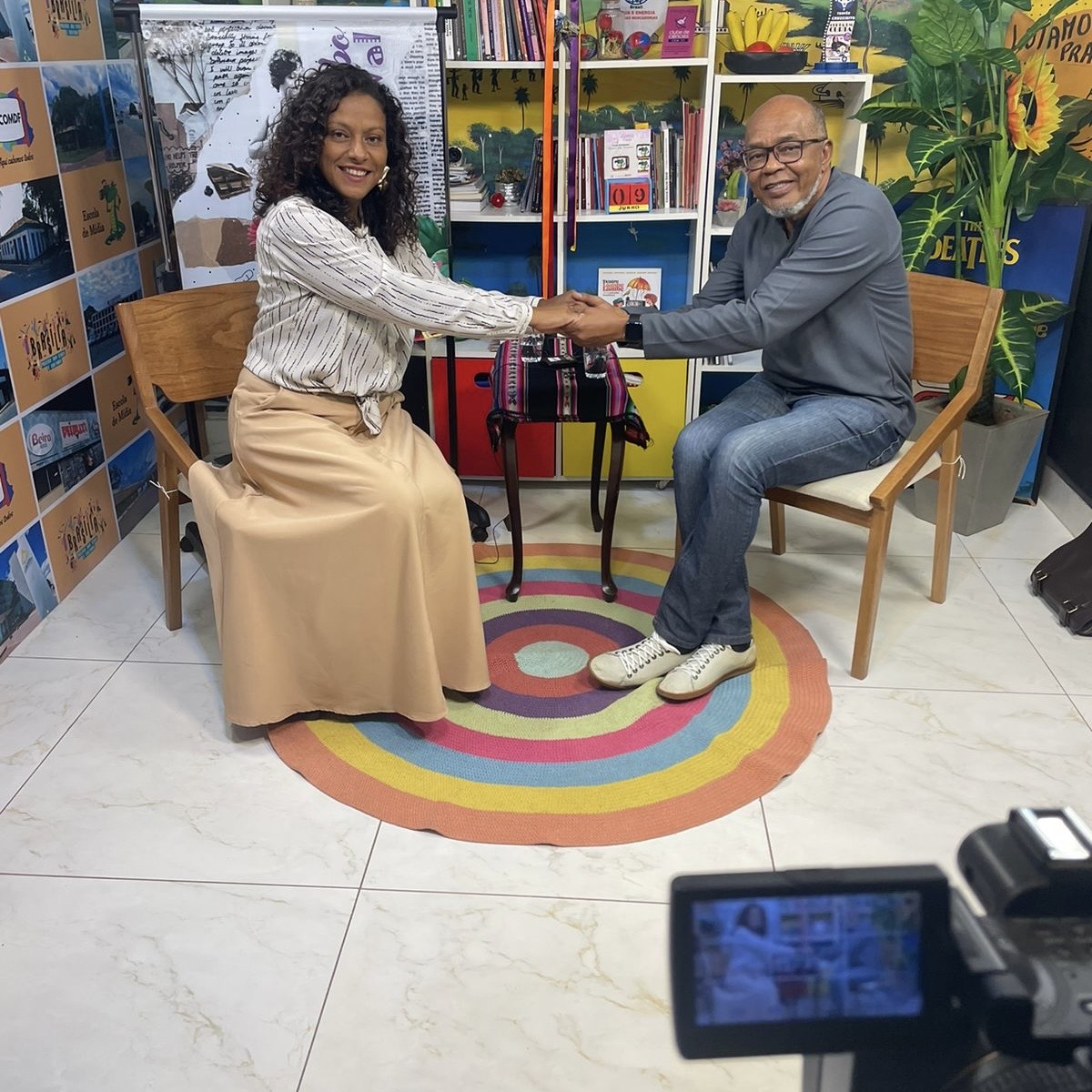 Leia mais sobre o artigo O premiado poeta Jorge Amancio conta sua trajetória de vida na tela do Quilombo de Wal