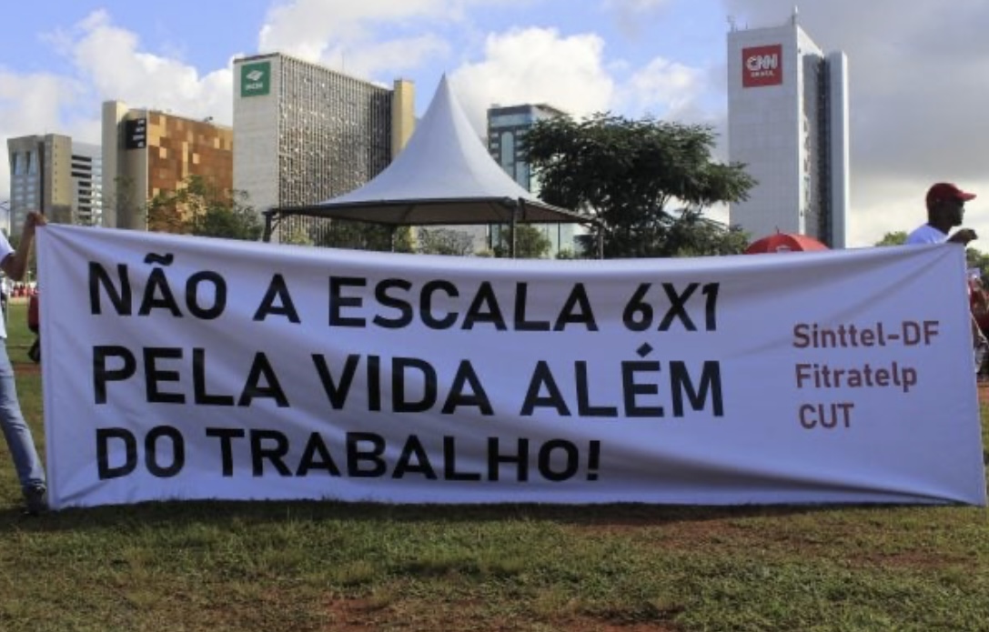 No momento, você está visualizando ‘Congresso inimigo do povo’: manifestação em Brasília nesta quinta (10) cobra taxação de grandes fortunas e fim da escala 6×1
