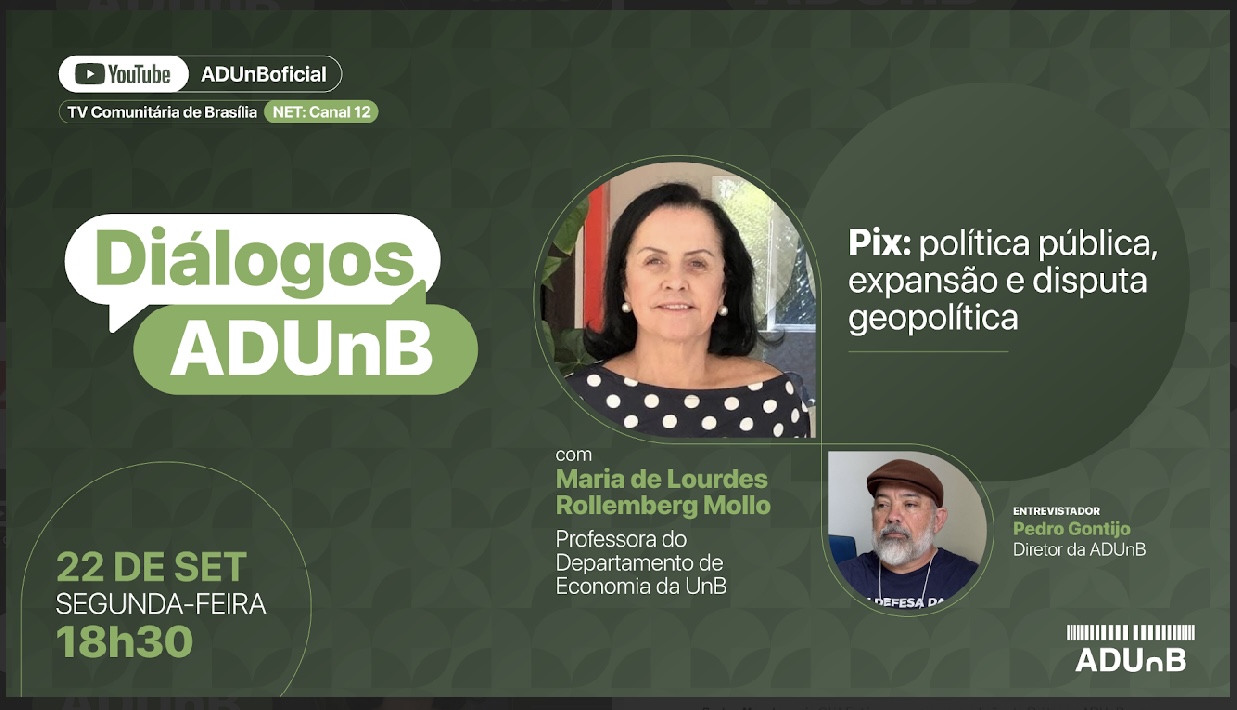 No momento, você está visualizando Diálogos ADUnB na TVComDF vai falar do Pix: referência global, presente em 11 países e comparado a sistemas como o UPI da Índia e o FedNow dos EUA