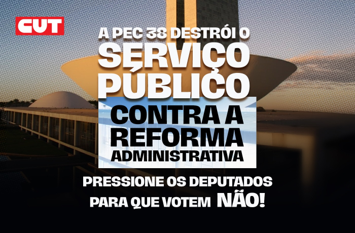 No momento, você está visualizando NA PRESSÃO: diga não a PEC que pretende desmontar os serviços públicos no país