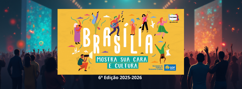 No momento, você está visualizando A TV Comunitária já produziu mais de 485 programas culturais nas edições do Brasília Mostra sua Cara e Cultura. Agora vem a 6ª edição com mais 54