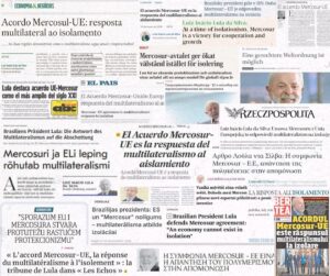 Leia mais sobre o artigo Artigo do presidente Lula publicado em jornais de 27 países do Mercosul e da União Europeia