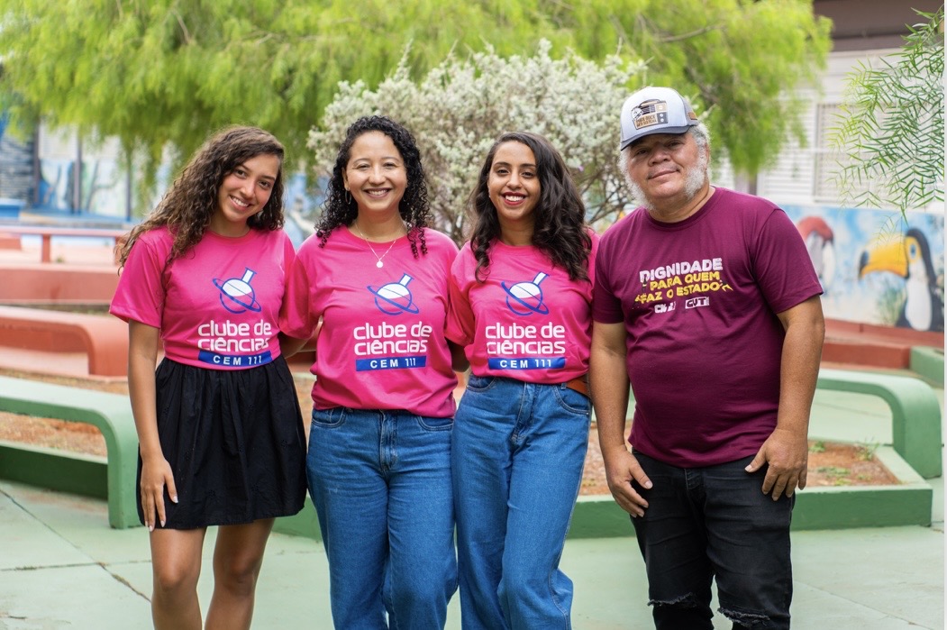 Leia mais sobre o artigo Centro de Ensino Médio 111 representa o Brasil em premiação internacional sustentável