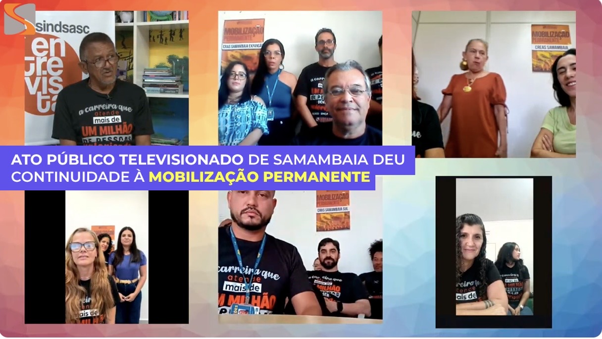 Leia mais sobre o artigo TV Comunitária transmite, ao vivo, mobilização do Sindsasc em Samambaia, rumo à assembleia geral do dia 3, na Praça do Buriti