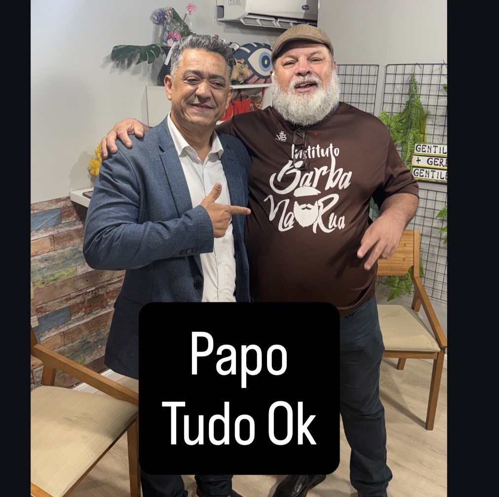 Leia mais sobre o artigo Jornalista Josiel Ferreira, do site Tudo Ok Notícias, é destaque no Barba na Rua