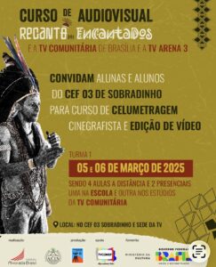 Leia mais sobre o artigo Vem aí oficina da Escola de Mídia Comunitária para alunos do CEF 03 de Sobradinho