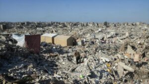 Leia mais sobre o artigo A ONU estima que serão necessários sete anos para limpar Gaza, onde 90% da população vive em meio aos escombros