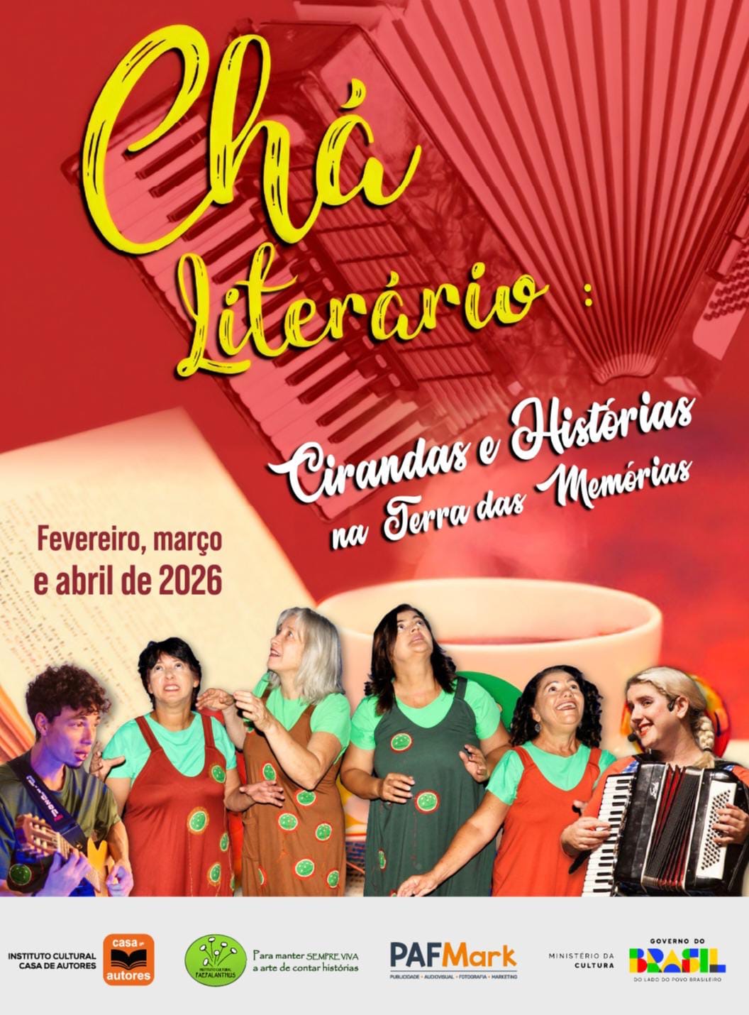 Leia mais sobre o artigo Chá Literário leva cirandas, histórias e memórias a 12 Centros de Convivência do DF