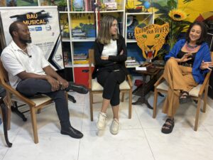 Leia mais sobre o artigo Na TVComDF,  Marcelo Café e Tâmara Jacinto falam sobre o Festival Samba DF e o Rodoviária do Samba  