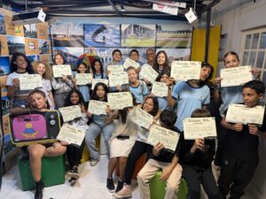 Leia mais sobre o artigo Nova turma de alun@s do CEF 3 de Sobradinho produzem mais 4 programas ao vivo pela TV Comunitária de Brasília