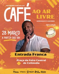 Leia mais sobre o artigo Marcelo Café celebra aniversário da cidade e 30 anos de carreira com show gratuito na Feira de Ceilândia