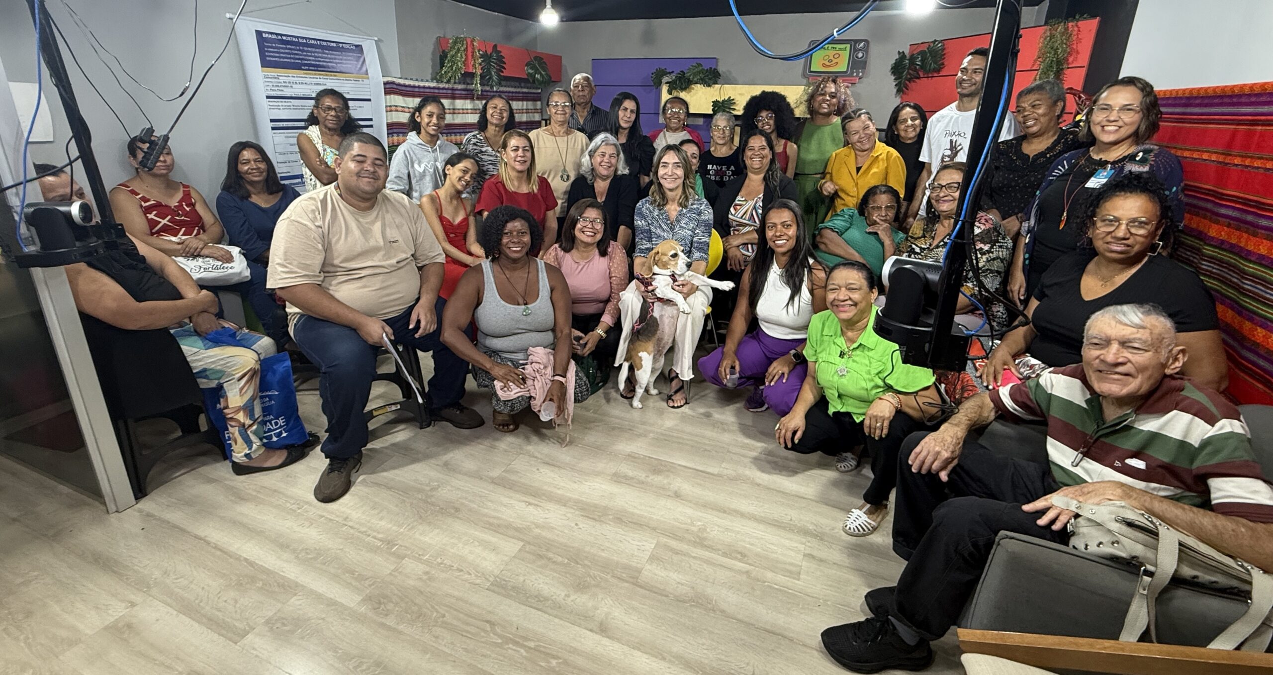 Leia mais sobre o artigo Lideranças sociais de Samambaia ocupam os estúdios da TV Comunitária de Brasília e realizam 4 programas ao vivo sobre a vida delas na cidade