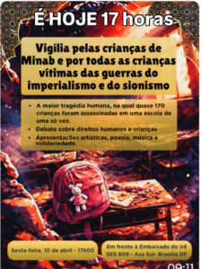 Leia mais sobre o artigo Repúdio aos crimes e ao terrorismo de “israel”, ao lobby sionista e seu projeto mordaça