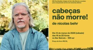 Leia mais sobre o artigo O livro Cabeças Não Morre, de autoria de Nicolas Behr, reúne 39 minibiografias de pessoas que marcaram Brasília nos anos 70 e 80