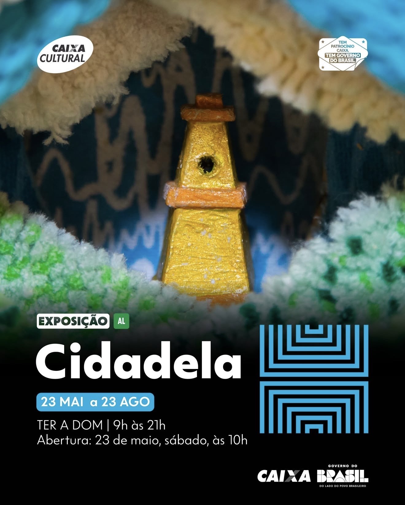No momento, você está visualizando Tem exposição nova chegando na CAIXA Cultural Brasília! É “Cidadela” voltada para o público infantil