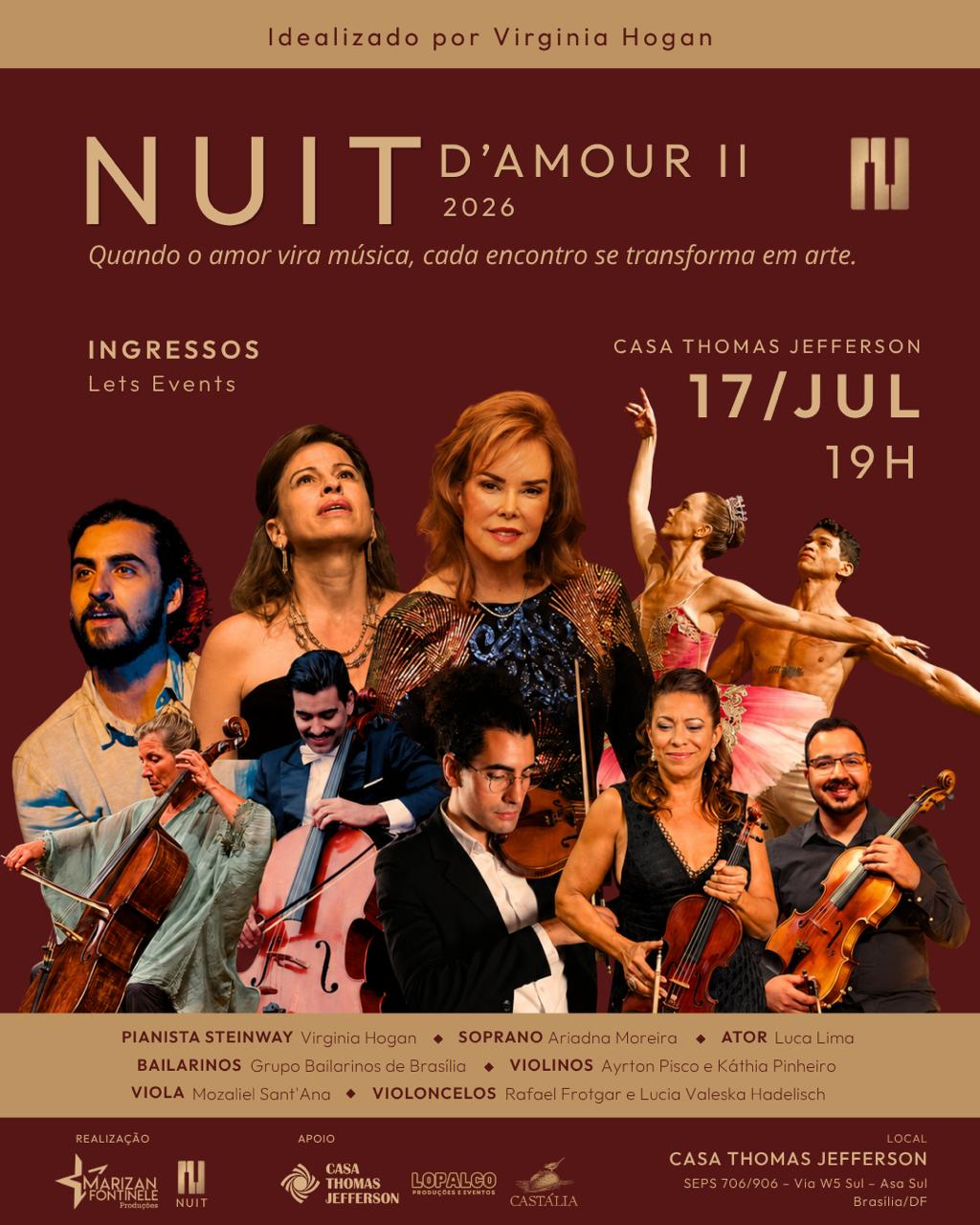 No momento, você está visualizando Após sucesso no Dia dos Namorados, Virginia Hogan apresenta Nuit D’Amour II com novas atrações
