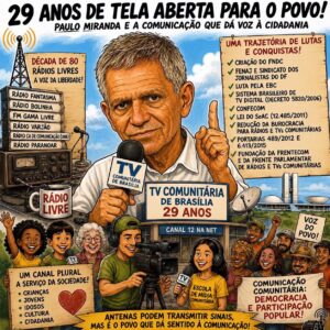 Leia mais sobre o artigo Paulo Miranda e a longa marcha da comunicação popular