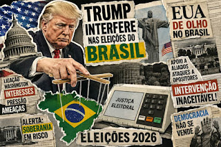 No momento, você está visualizando Eleições: mídia ignora interferência dos EUA
