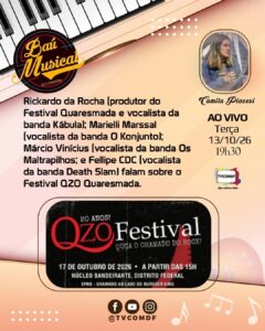 Leia mais sobre o artigo Festival QZO Quaresmada traz Cólera e Taurus para o Núcleo Bandeirante